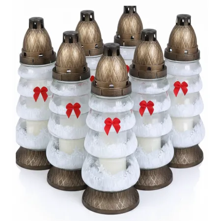 ZNICZ CHOINKA DUŻA - 763 ( 1 opakowanie 7 szt. )